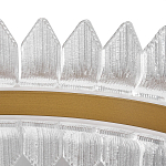 Люстра круглая с декоративными элементами в виде лепестков Round Light Flashing варинант исполнения - 8 | Loft Concept в Челябинске