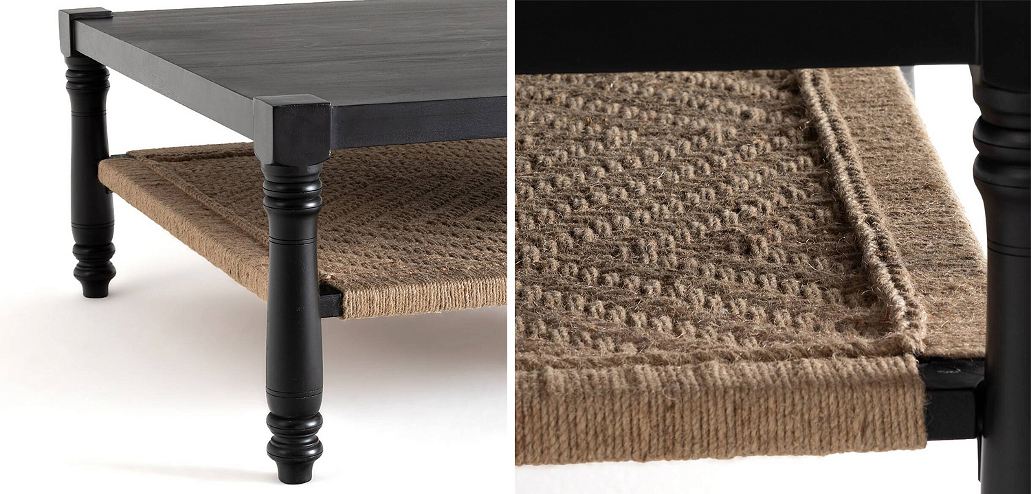Кофейный стол Didrik Wicker Coffee Table Кофейный стол Didrik Wicker Coffee Table - Loft-Concept в Челябинске