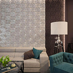 Гипсовая 3D панель с принтографией PM-37 варинант исполнения - 2 | Loft Concept в Челябинске