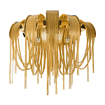 Бра с металиическими цепочками и дугообразными элементами Atlantis Chain варинант исполнения - 7 | Loft Concept в Челябинске