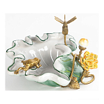 Чаша фигурная с обитателями леса и цветами Eden Garden варинант исполнения - 5 | Loft Concept в Челябинске