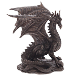Декоративная статуэтка Дракон Dragon Brown Statuette варинант исполнения - 1 | Loft Concept в Челябинске
