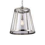 Подвесной светильник с прозрачным коническим стеклянным плафоном в современном стиле Feiss варинант исполнения - 1 | Loft Concept в Челябинске