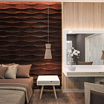 Гипсовая 3D панель с принтографией PM-03 варинант исполнения - 2 | Loft Concept в Челябинске