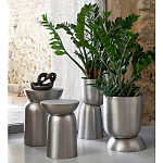 Приставной стол из алюминиевого сплава Meskill Side Table варинант исполнения - 9 | Loft Concept в Челябинске