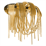 Бра с металиическими цепочками и дугообразными элементами Atlantis Chain варинант исполнения - 11 | Loft Concept в Челябинске