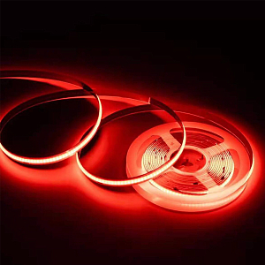 Светодиодная лента COB красный 5M