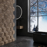 Гипсовая 3D панель с принтографией PM-30 варинант исполнения - 2 | Loft Concept в Челябинске