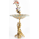 Фарфоровая чаша Фонтан птиц Verena варинант исполнения - 4 | Loft Concept в Челябинске