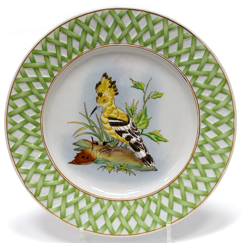Тарелка настенная Crested Bird Мульти Бронза Тарелка настенная Crested Bird Мульти Бронза в Челябинске | Loft Concept
