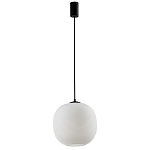 Подвесной светильник со стеклянным рельефным плафоном белый Perforated Glass 25 варинант исполнения - 2 | Loft Concept в Челябинске