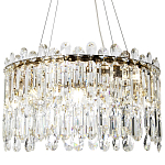 Круглая люстра с хрустальными подвесками Roul Crystal Round Chandelier варинант исполнения - 2 | Loft Concept в Челябинске