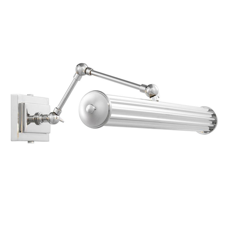 Бра Eichholtz Wall Lamp Luca L Nickel Никель Бра Eichholtz Wall Lamp Luca L Nickel Никель в Челябинске | Loft Concept