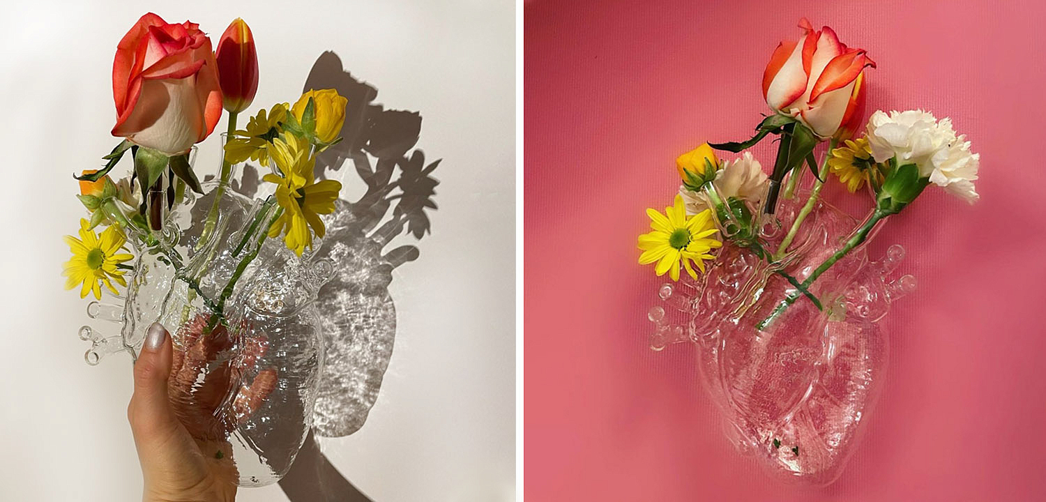 Ваза Seletti Love in Bloom Glass Ваза Seletti Love in Bloom Glass - Loft-Concept в Челябинске