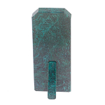 Часы погон ВС подарочные настольные из натурального камня Змеевик Military Clock варинант исполнения - 15 | Loft Concept в Челябинске