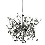 Подвесной светильник с металлическими круглыми элементами Terzani Argent варинант исполнения - 1 | Loft Concept в Челябинске