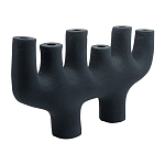 Подсвечник алюминиевый черный Ember варинант исполнения - 2 | Loft Concept в Челябинске