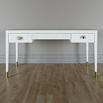 Письменный стол Elsa Dreams White Шпон дерево с двумя ящиками варинант исполнения - 1 | Loft Concept в Челябинске