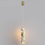 Подвесной светильник с цилиндрическим белым бетонным плафоном Terrazzo Light варинант исполнения - 4 | Loft Concept в Челябинске