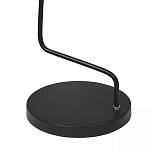 Торшер на изогнутом основании в сочетании черного и золотистого цвета Stable Base варинант исполнения - 4 | Loft Concept в Челябинске