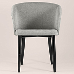 Мягкое кресло на металлических ножках Shaggy Grey варинант исполнения - 3 | Loft Concept в Челябинске