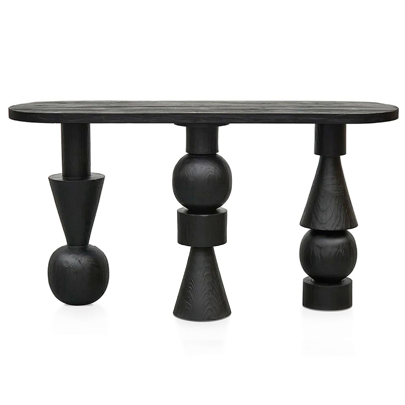 Консоль Bishop III Черный матовый в Челябинске | Loft Concept 