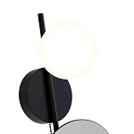 Бра с матовым плафоном в форме шара и зеркальной плоской панелью Lunar Echo  варинант исполнения - 1 | Loft Concept в Челябинске