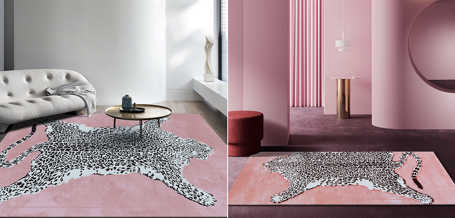 Ковер Colored Beasts pink Ковер Colored Beasts pink - Loft-Concept в Челябинске