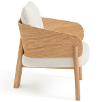 Кресло с каркасом из массива дуба Gallin Chair Boucle варинант исполнения - 3 | Loft Concept в Челябинске