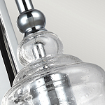 Бра с плафоном в форме колокола из прозрачного стекла с пузырьками Feiss варинант исполнения - 4 | Loft Concept в Челябинске