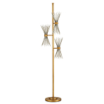 Торшер с абажурами из тонких металлических палочек Wild Thorns варинант исполнения - 2 | Loft Concept в Челябинске