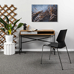 Стол рабочий в стиле лофт с ящиком и нишей для хранения Urban Style Space варинант исполнения - 4 | Loft Concept в Челябинске