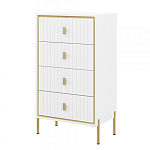 Комод белый высокий с ящиками Antique Order варинант исполнения - 1 | Loft Concept в Челябинске