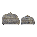 Набор из двух шкатулок с эффектом патинирования Austronesian Caskets варинант исполнения - 1 | Loft Concept в Челябинске