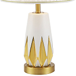 Настольная лампа с абажуром Femia White Gold Table Lamp варинант исполнения - 3 | Loft Concept в Челябинске
