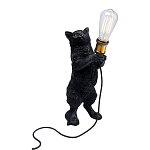 Настольная лампа Черный кот варинант исполнения - 1 | Loft Concept в Челябинске