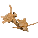 Статуэтка из дерева черепахи Animals of the World 25 варинант исполнения - 3 | Loft Concept в Челябинске