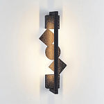 Светодиодное бра черного цвета Suprematism Ice Crack варинант исполнения - 3 | Loft Concept в Челябинске