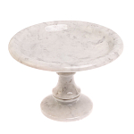 Фруктовница большая из натурального камня Мрамор Белый Natural Stone Fruit Bowls варинант исполнения - 2 | Loft Concept в Челябинске