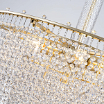 Люстра многоярусная с каскадами кристаллов Crystal Rains варинант исполнения - 5 | Loft Concept в Челябинске