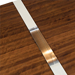 Консоль прямоугольная с выдвижным ящиком на прозрачных ножках Hitchcock варинант исполнения - 3 | Loft Concept в Челябинске