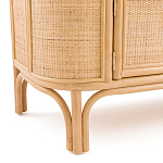 ТВ-тумба из плетеного ротанга Simone Rattan TV Stand варинант исполнения - 5 | Loft Concept в Челябинске