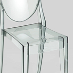 Прозрачный стул с серым оттенком LOUIS GHOST CHAIR варинант исполнения - 7 | Loft Concept в Челябинске