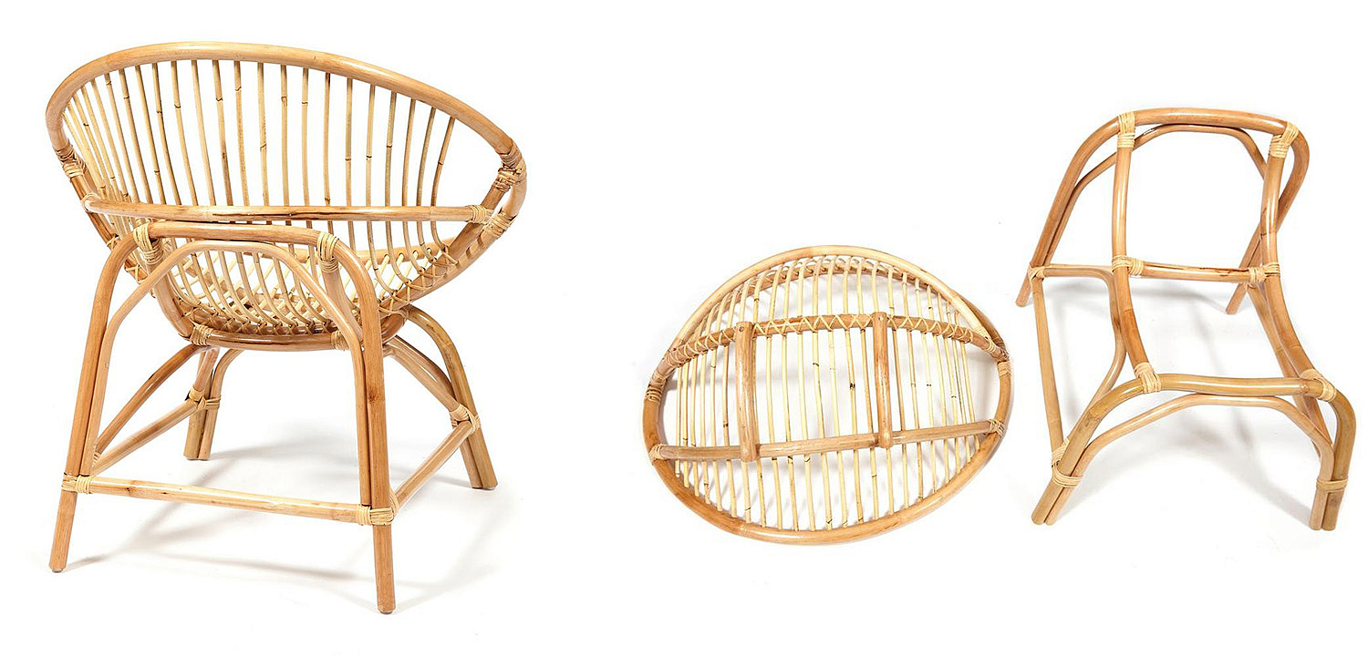 Кресло Rattan Wicker Chair - Loft-Concept в Челябинске