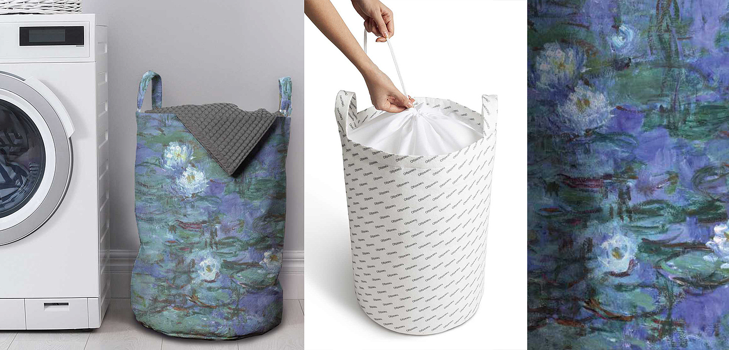 Корзина Lilies Impressionism Basket Корзина Lilies Impressionism Basket - Loft-Concept в Челябинске