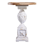 Приставной столик с резным античным узором Antique Engraving варинант исполнения - 2 | Loft Concept в Челябинске