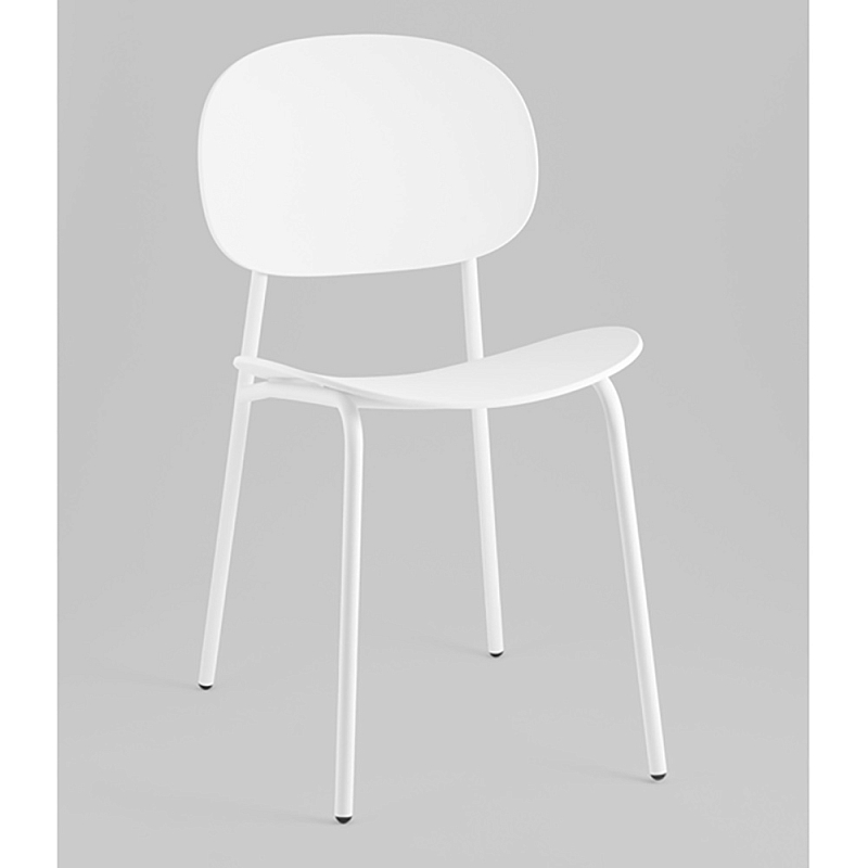Стул Edie пластик белый Белый Стул Edie пластик белый Белый в Челябинске | Loft Concept