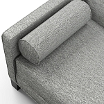 Мебельная ткань Шенилл серый цвет 138 см T4-34 варинант исполнения - 8 | Loft Concept в Челябинске