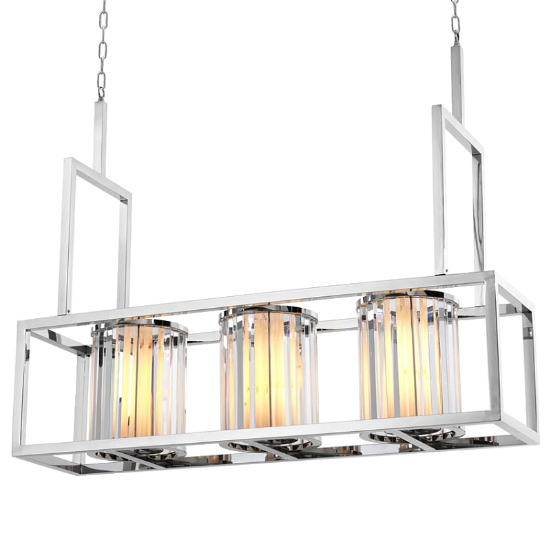 Люстра Chandelier Carducci Stainless Steel Нержавеющая сталь Прозрачный (Transparent) Люстра Chandelier Carducci Stainless Steel Нержавеющая сталь Прозрачный (Transparent) в Челябинске | Loft Concept