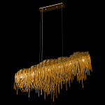 Люстра подвесная с металлическими дугами и длинными цепочками 115 см Atlantis Chain варинант исполнения - 7 | Loft Concept в Челябинске